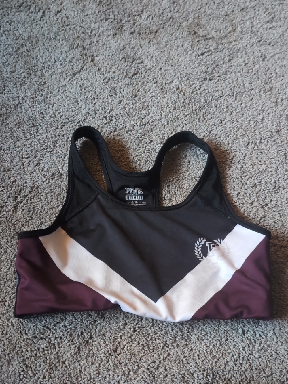 Pink Sports Bra